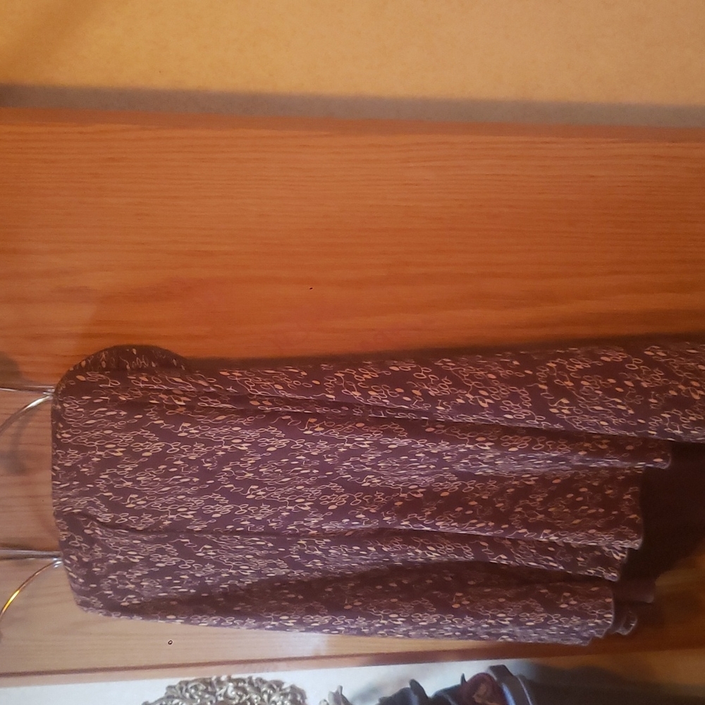 Medium skirt in brown